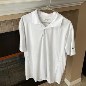 Nike golf polo - mens - size L - Dri-fit. - white